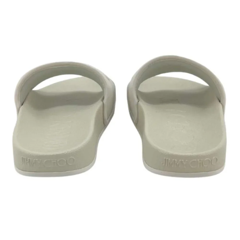 Jimmy Choo | Women's Azari/F Slides | Milk | Size 34 - Picture 5 of 6